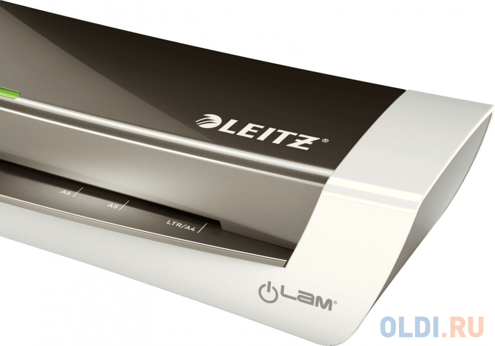 Ламинатор Leitz iLam Home Office серый (73680089) A4 (80-125мкм) 60см/мин (2вал.) лам.фото реверс от OLDI