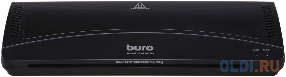 Ламинатор Buro BU-L380 (OL380) A3 (80-125мкм) 25см/мин (2вал.) хол.лам. лам.фото от OLDI