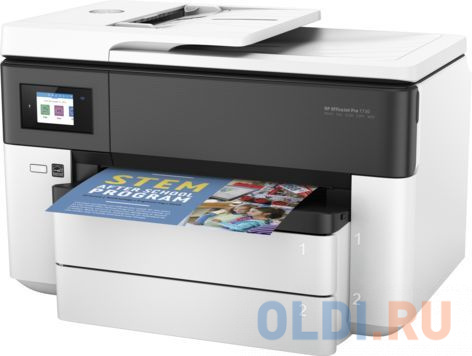 

МФУ HP Officejet Pro 7730 <Y0S19A принтер/сканер/копир/факс, А3, ADF,дуплекс,доп лоток 250лст,22/18 стр/мин,USB,Ethernet,WiFi