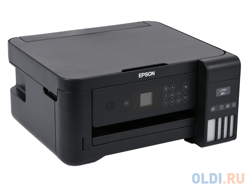 МФУ EPSON  L4160 Принтер/сканер/копир. A4. Фабрика Печати. 33 стр/мин. Цветной. Wi-Fi. ЖК дисплей C11CG23403 - фото 6