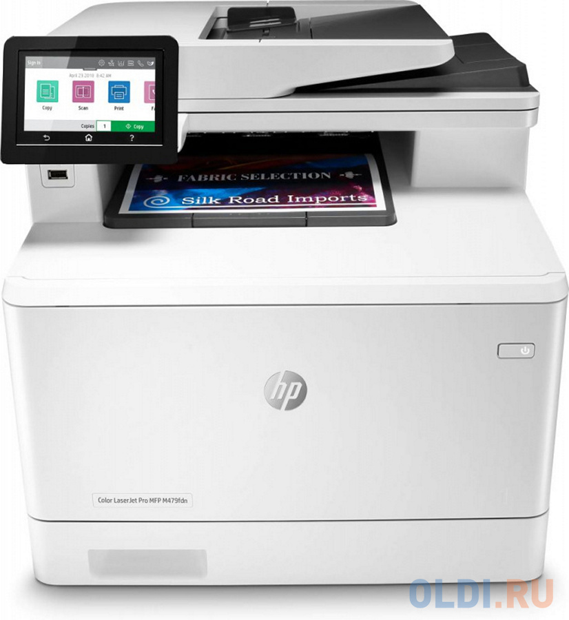 Лазерное МФУ HP Color LaserJet Pro MFP M479fdn бумага цветная а4 10 листов 10 цветов