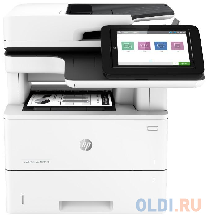 Лазерное МФУ HP LaserJet Enterprise M528dn лазерное мфу hp laserjet enterprise m528f laserjet enterprise flow mfp m528z 1pv65a