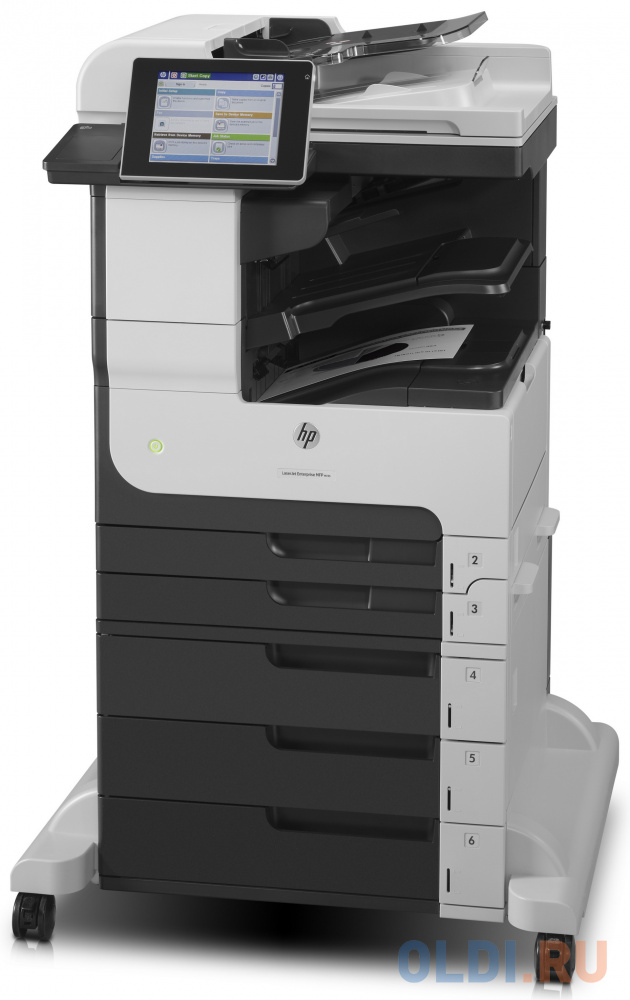 МФУ HP LaserJet Ent.700 M725f  CF067A  принтер/сканер/копир/факс/почта,A3, 41стр/мин, дуплекс,1Гб,HDD 320Гб,USB,LAN(зам.Q7830A M5035x, Q7831A M5035xs) мфу lexmark mx910de лазерное монохромное а3 45 стр м копир принтер сканер факс дуплекс сеть