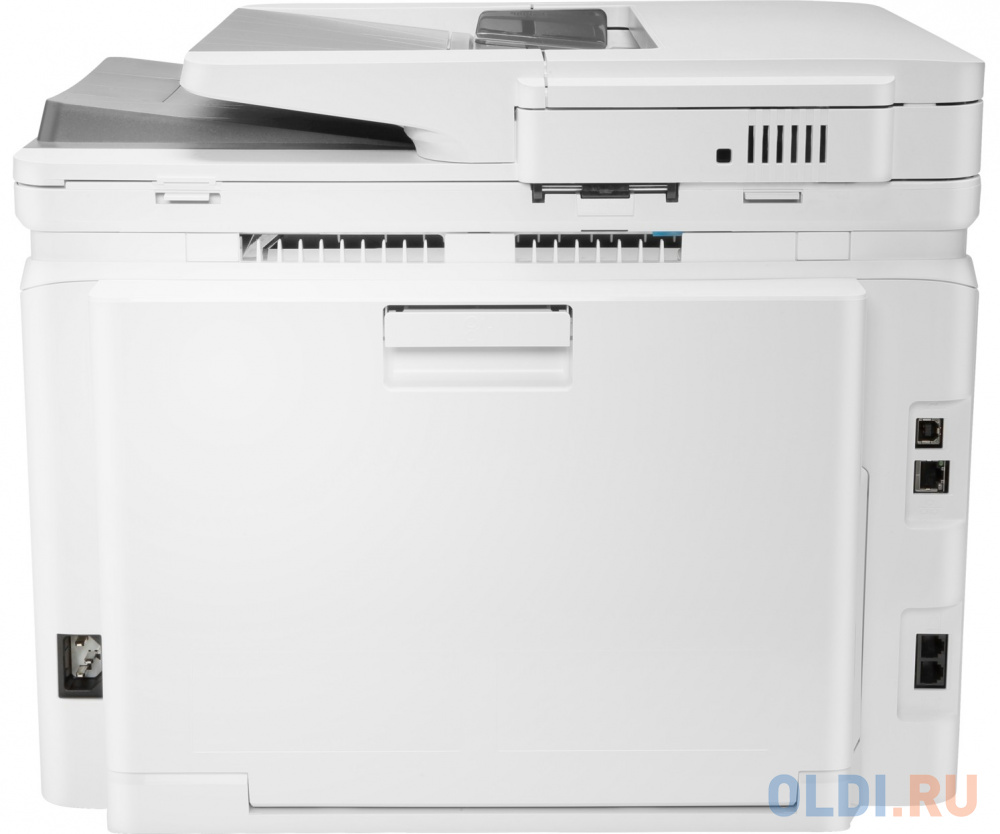 МФУ лазерный HP Color LaserJet Pro M283fdw (7KW75A) A4 Duplex Net WiFi белый/серый - фото 5
