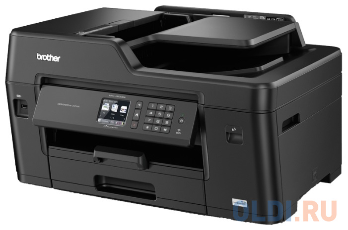 МФУ струйное Brother MFC-J3530DW принтер/сканер/копир/факс,A3, 22/20 стр/мин, дуплекс,ADF, 128Мб,USB,LAN,WiFi,NFC