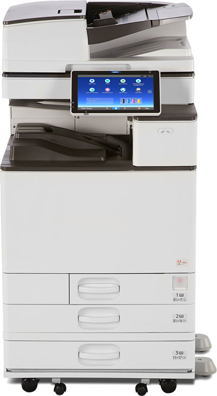 

МФУ Ricoh MP C2504exSP цветное A3 1200x1200 dpi 25ppm Ethernet USB 418028
