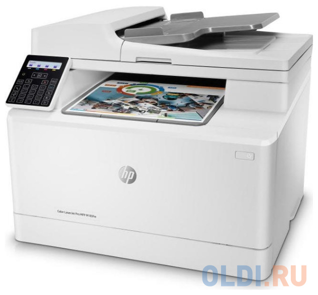 Лазерное МФУ HP Color LaserJet Pro M183fw 7KW56A фото