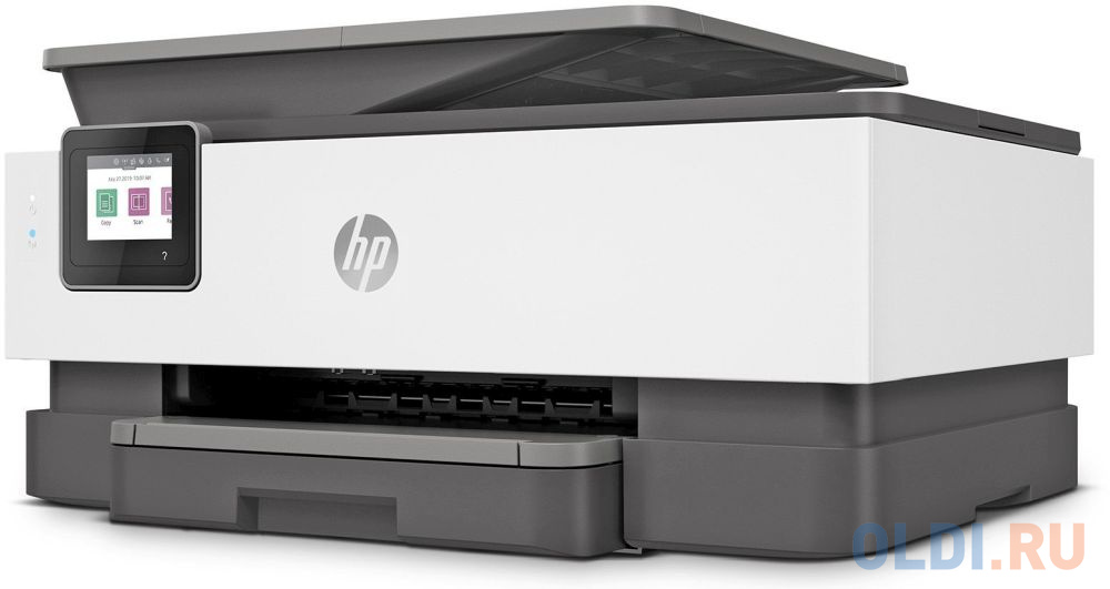 МФУ струйный HP OfficeJet 8023 (1KR64B) A4 Duplex WiFi USB RJ-45 черный/белый - фото 3