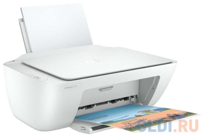 МФУ струйный HP DeskJet 2720 (3XV18B) A4 WiFi USB белый фото