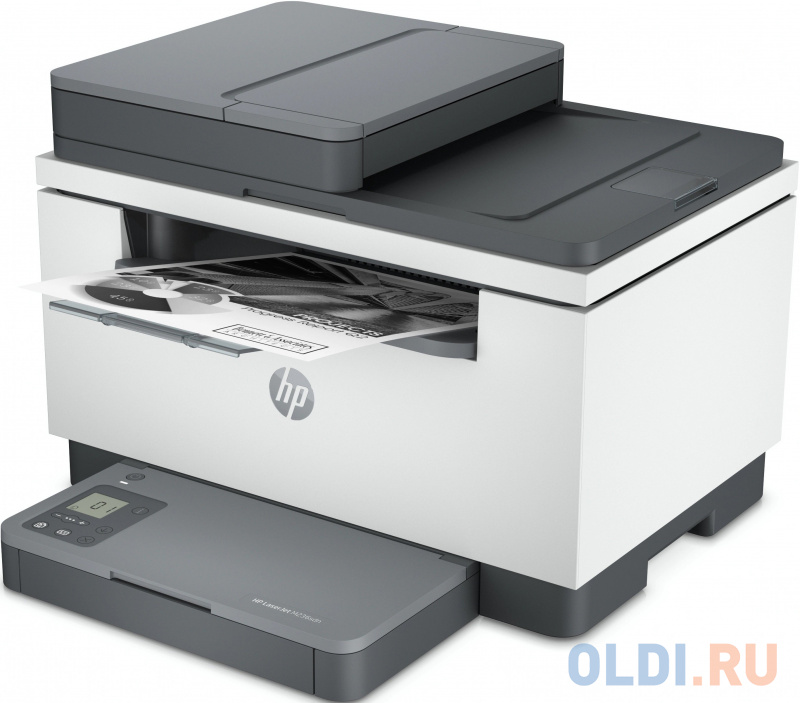 МФУ лазерный HP LaserJet M236sdn (9YG08A) A4 Duplex белый/серый - фото 4