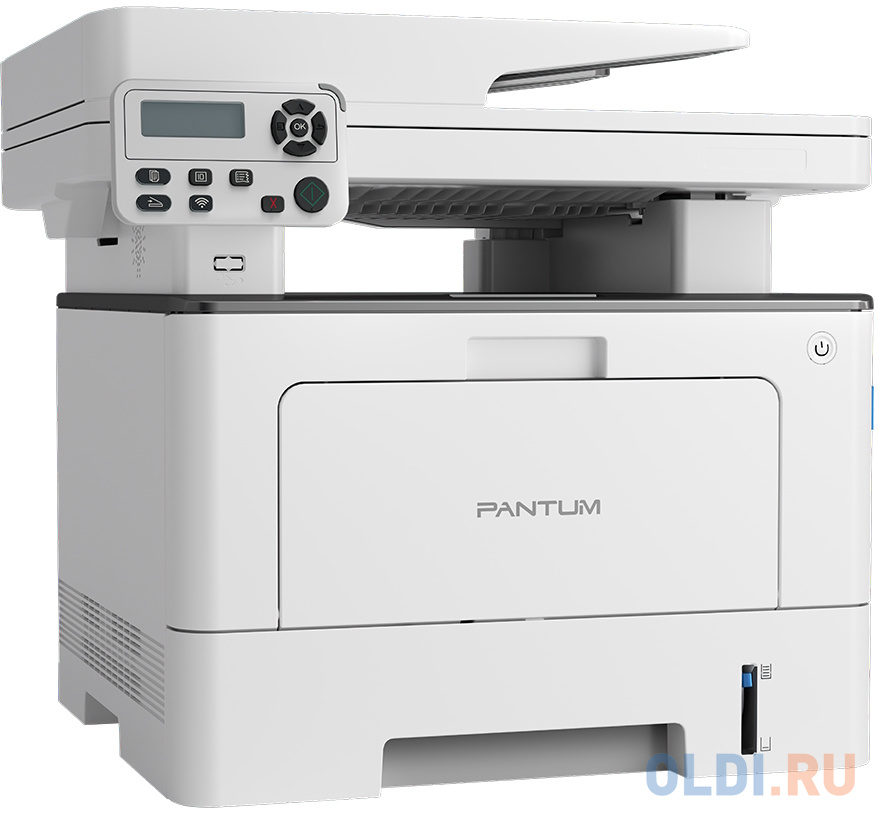 Pantum BM5106ADW, P/C/S, Mono laser, A4, 40 ppm, 1200x1200 dpi, 512 MB RAM, Duplex, ADF50, paper tray 250 pages, USB, LAN, WiFi, start. cartridge 6000 pantum bm5106adw p c s mono laser a4 40 ppm 1200x1200 dpi 512 mb ram duplex adf50 paper tray 250 pages usb lan wifi start cartridge 6000