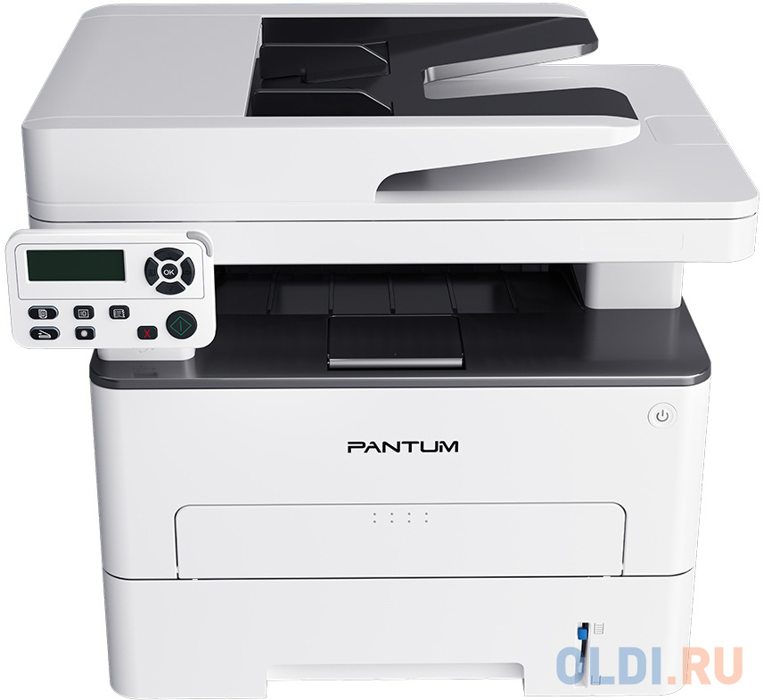 Pantum M7108DN, P/C/S, Mono laser, A4, 33 ppm, 1200x1200 dpi, 256 MB RAM, PCL/PS, Duplex, ADF50, paper tray 250 pages, USB, LAN, start. cartridge 6000 фото