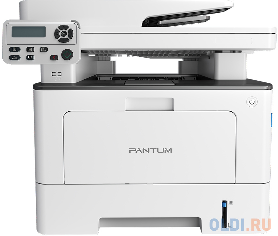 Pantum BM5106ADN, P/C/S, Mono laser, A4, 40 ppm, 1200x1200 dpi, 512 MB RAM, Duplex, ADF50, paper tray 250 pages, USB, LAN, start. cartridge 6000 pages stackable desk organizer paper tray holder office desktop file letter book document filing shelf cosmetics storage rack