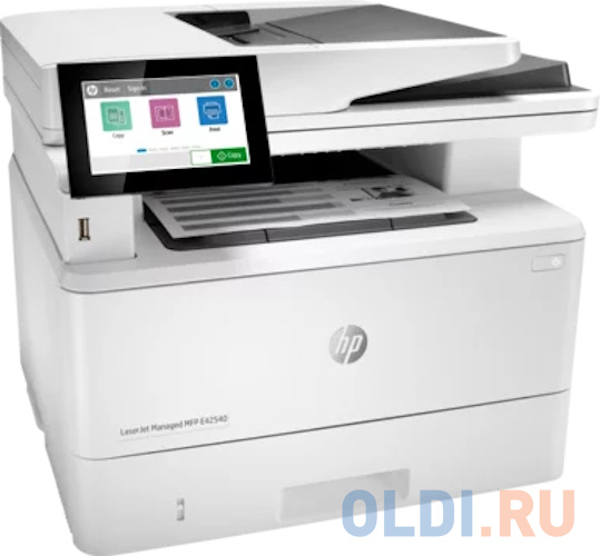 Лазерное МФУ HP LaserJet Managed MFP E42540f, цвет белый, размер 453 x 577 x 839 мм - фото 1