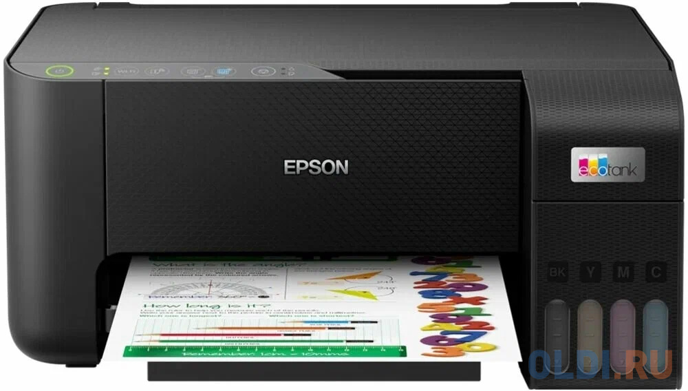 МФУ струйное "3-в-1" Epson EcoTank L3250 (цветное, А4, печать 5760x1440dpi,сканер 1200x2400pi, 33ppm ч/б, 15ppm цвет,100л.,USB,Wi-Fi, Epson