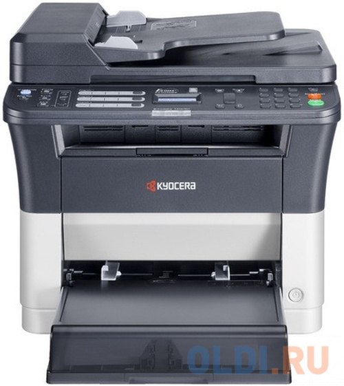 Kyocera FS-1125MFP, P/C/S/F, ч/б лазерный, A4, 25 стр/мин, 1800x600 dpi, 64 Мб, USB 2.0, Network, лоток 250 л., Duplex, автопод., старт.тонер 1000 стр 1102M73NX2 - фото 2