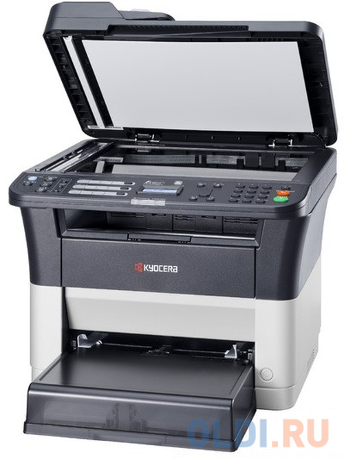 Kyocera FS-1125MFP, P/C/S/F, ч/б лазерный, A4, 25 стр/мин, 1800x600 dpi, 64 Мб, USB 2.0, Network, лоток 250 л., Duplex, автопод., старт.тонер 1000 стр 1102M73NX2 - фото 4