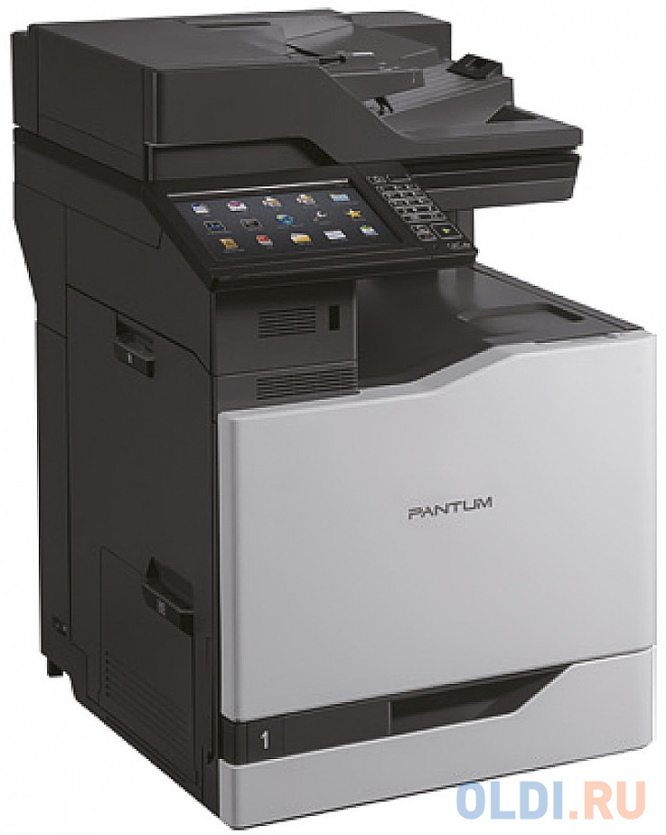 Pantum CM8000FD Color laser, A4, 57 ppm (max 350 000 p/mon), 1,6 GHz, 1200x1200 dpi, 2048 mb RAM, paper tray 550 pages, USB, LANi, start. cartridge 80