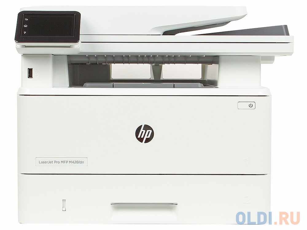 МФУ HP LaserJet Pro M426fdn RU <F6W17A принтер/сканер/копир/факс, A4, ADF, дуплекс, 38 стр/мин, 256Мб, USB, LAN (замена CF286A M425dn) - фото 4