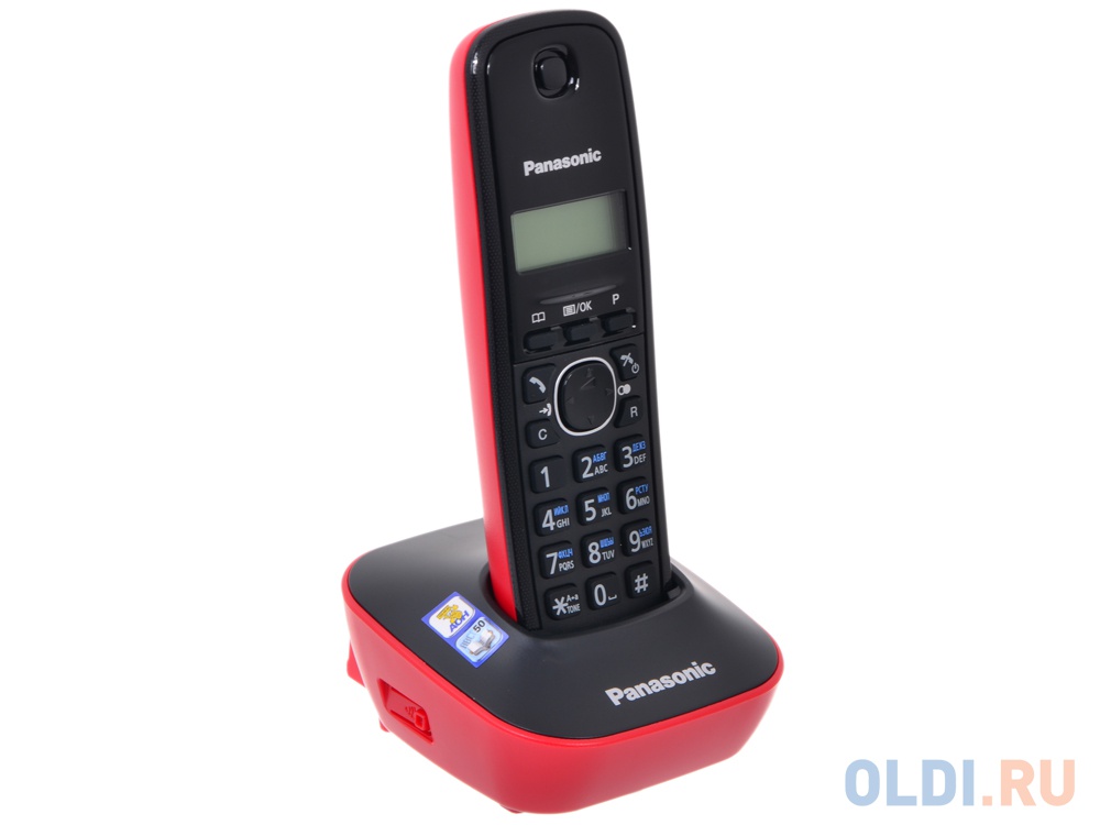 Телефон DECT Panasonic KX-TG1611RUR АОН, Caller ID 50, 12 мелодий