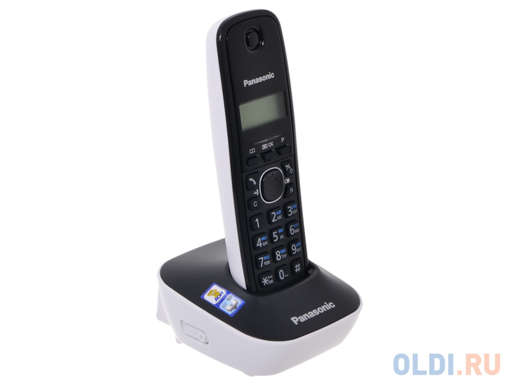  DECT Panasonic KX-TG1611RUW , Caller ID 50, 12 