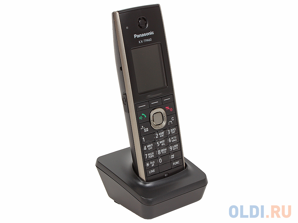 Телефон IP DECT Panasonic KX-TPA60RUB SIP (Трубка) Цифр. IP-телефон