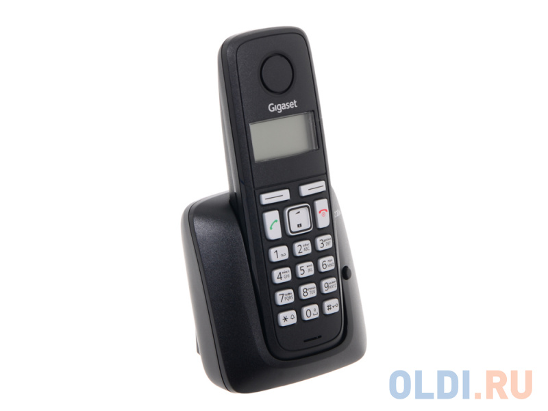 

Телефон Gigaset A120A Black (DECT, автоответчик