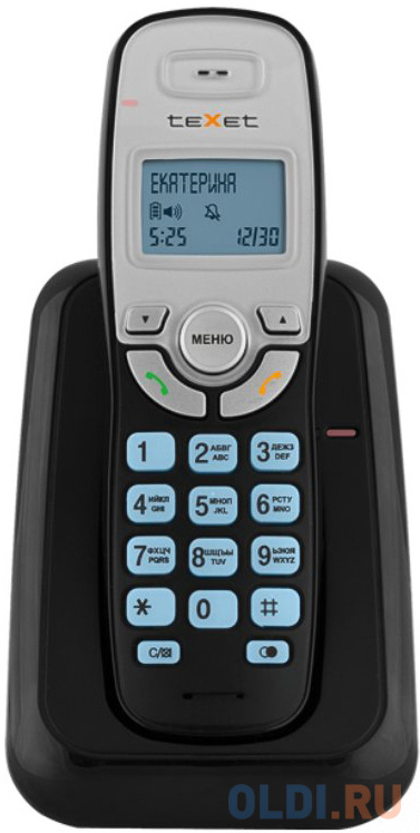 Радиотелефон DECT Texet TX-D6905A черный
