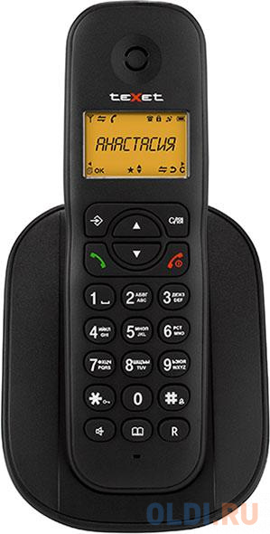 Радиотелефон DECT Texet TX-D4505A Dect черный