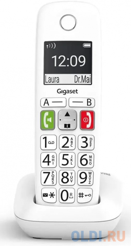 

Р/Телефон Dect Gigaset E290 SYS RUS белый АОН