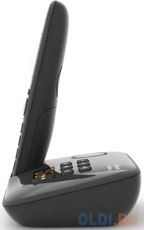 Р/Телефон Dect Gigaset AS690A RUS черный автооветчик АОН фото