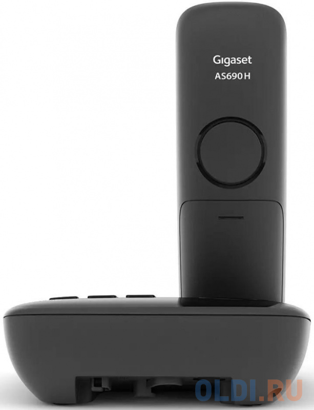 Р/Телефон Dect Gigaset AS690A RUS черный автооветчик АОН фото
