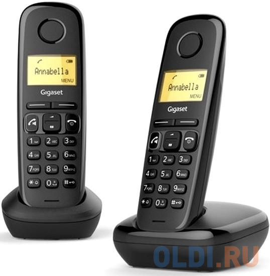 Gigaset [L36852-H2812-S301] A270 DUO RUS р телефон dect gigaset as690 rus sys белый аон