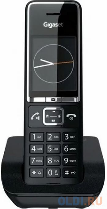 Р/Телефон Dect Gigaset Comfort 550 RUS черный автооветчик АОН р телефон dect gigaset a270 sys rus белый аон