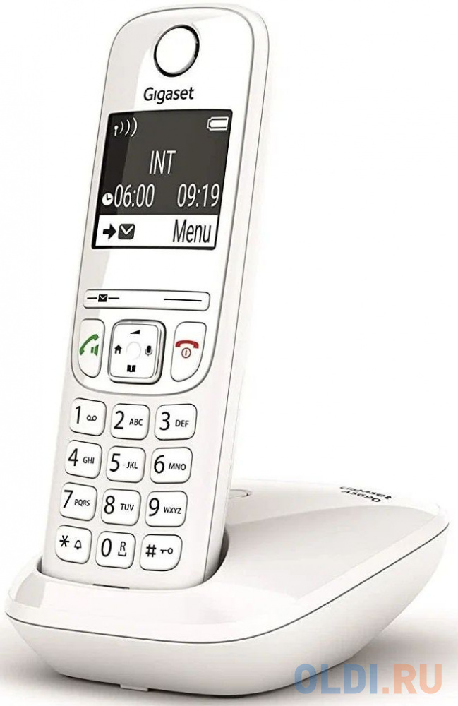 

Р/Телефон Dect Gigaset AS690 RUS SYS белый АОН, Черный