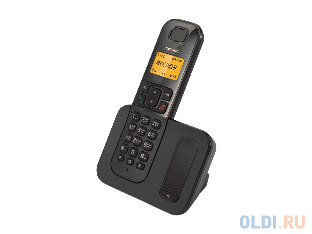 Радиотелефон DECT Texet TX-D6605А черный