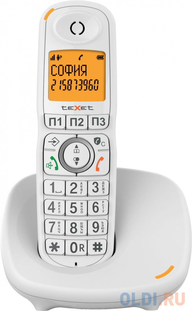 Р/Телефон Dect Texet TX-8905A белый АОН - 127224