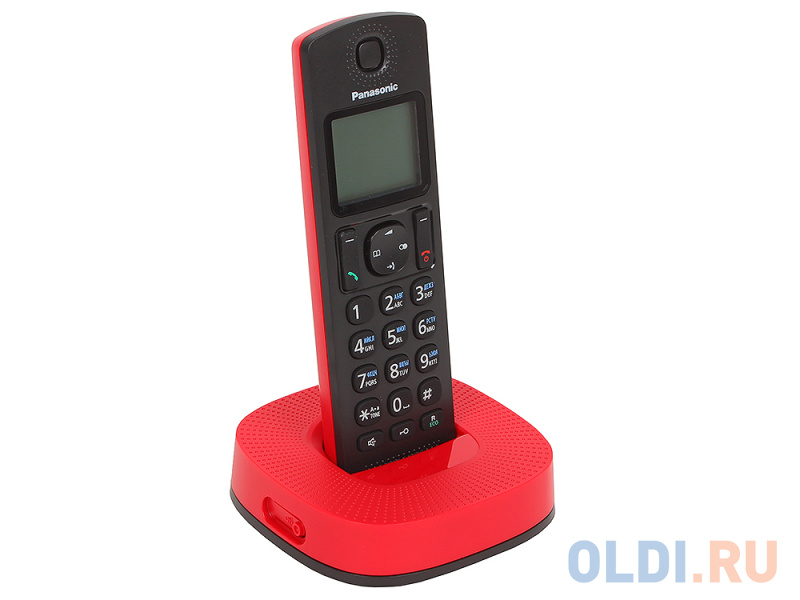 

Телефон DECT Panasonic KX-TGC310RUR, Черный-красный