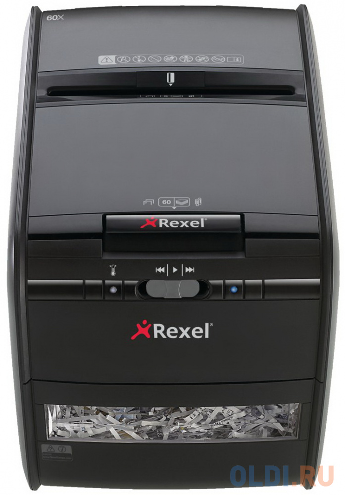 

Уничтожитель бумаг Rexel Auto+ 60X 60лст 15лтр 2103060EU