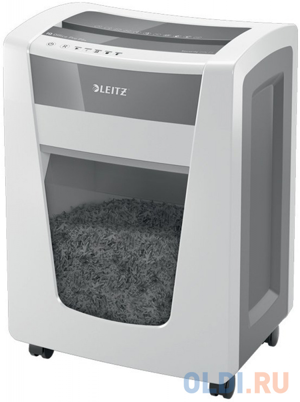 

Шредер Leitz IQ Office Pro (секр.P-5)/фрагменты/15лист./30лтр./скрепки/скобы