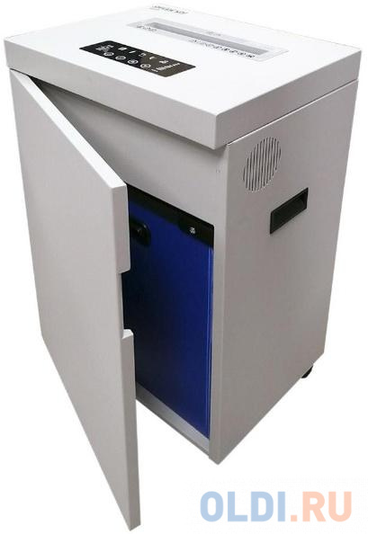 Шредер Office Kit S535 3,8x40 белый (секр.P-4) фрагменты 35лист. 50лтр. скобы пл.карты CD, размер 3.8x40 мм - фото 2