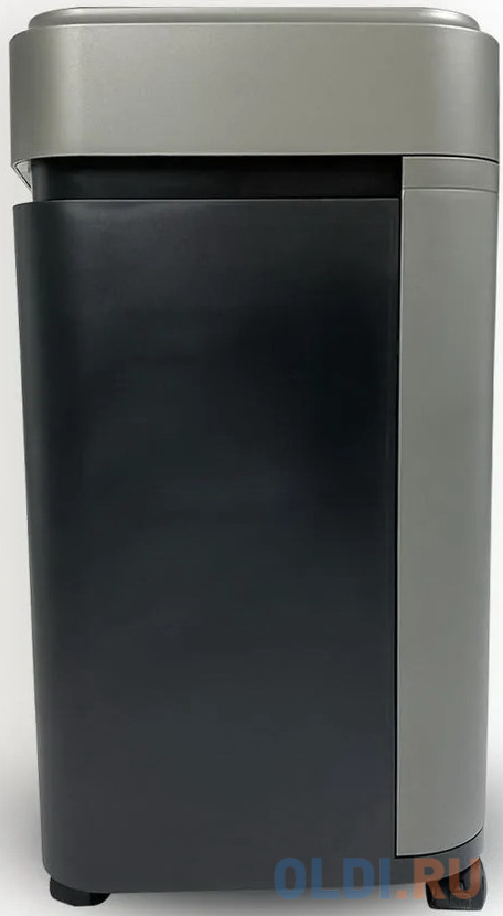 Шредер Heleos АП23-5 серый/серебристый с автоподачей (секр.P-5) фрагменты 145лист. 23лтр. скрепки скобы пл.карты, размер 1.9х12 мм - фото 4