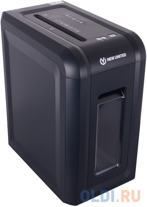 

Шредер NEW UNITED ST-10C секретность 3 резка 3,9х50мм, 12 листов, корзина 15 литров, автомат, автореверс, LED-дисплей, низкий шум. Уничт.скобы,скрепки