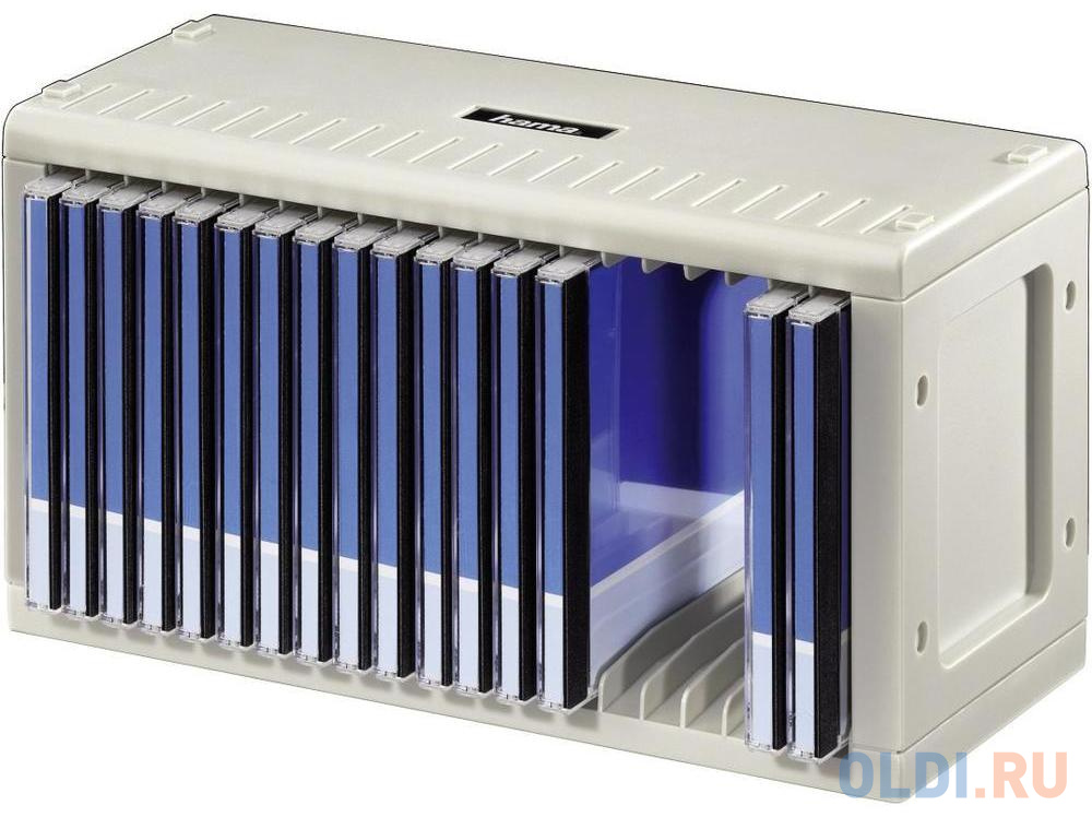 

Подставка Hama CD-Rack H-48402 для 20 СD пластик серебристый