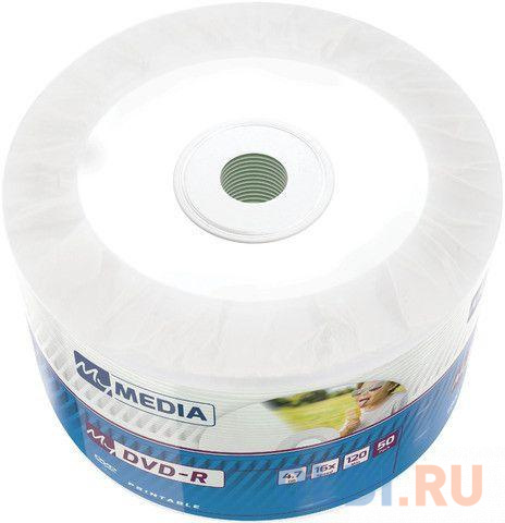  DVD-R MyMedia 4.7Gb 16x Pack wrap (50) Color Printable (69202)