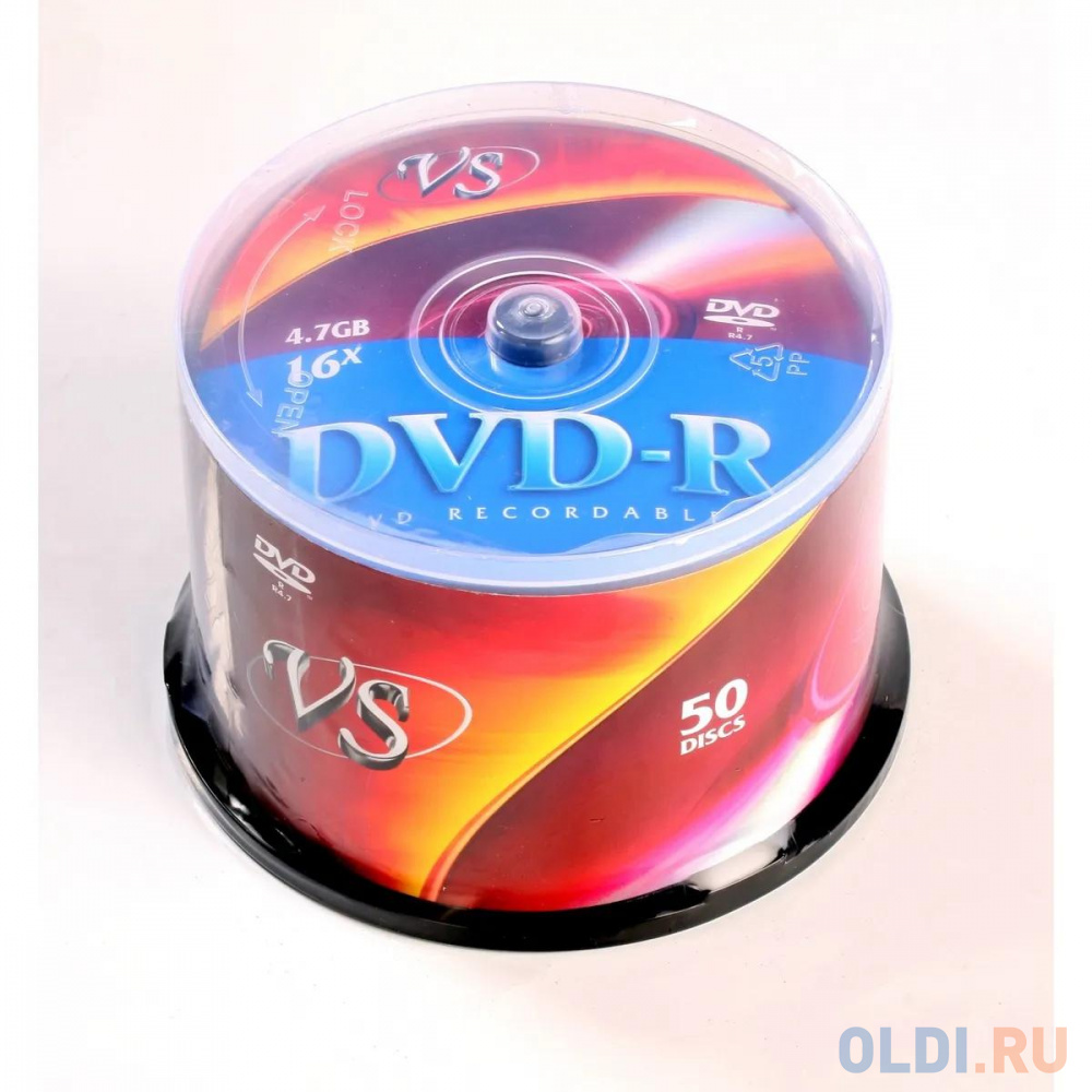  DVD-R LG 16x 4.7Gb CakeBox 50 VSDVDRCB5001/62036
