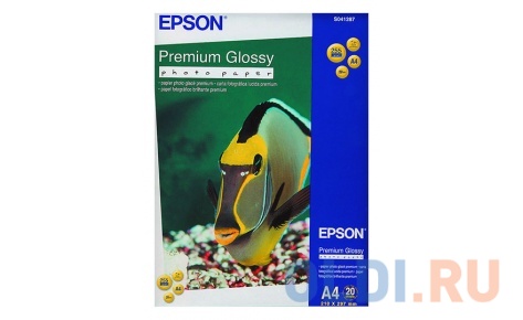 Фотобумага Epson Premium Glossy Photo Paper A4 (20 листов) (255 г/м2)