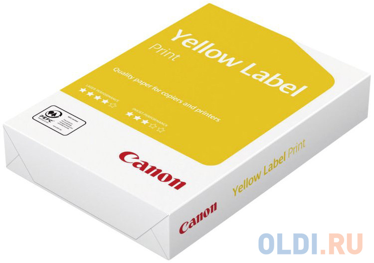 

Бумага Canon Yellow Label Copy A4/80г/м2/500л