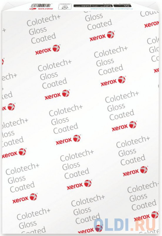 

Коробка бумаги Xerox Colotech Plus Gloss Coated А4 140г/м2 400л глянцевая 003R90339