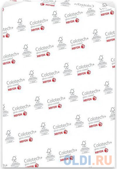 

Бумага Xerox Colotech Gloss Coated SRA3 170г/м2 500л глянцевая 003R90344